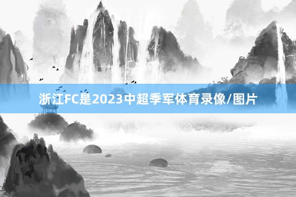 浙江FC是2023中超季军体育录像/图片